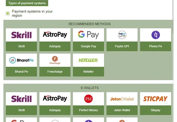 Fast, Flexible, and Safe Transactions on Linebet